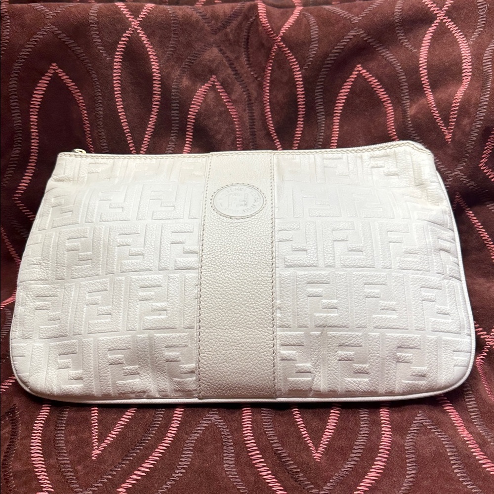 Vintage Fendi clutch bag